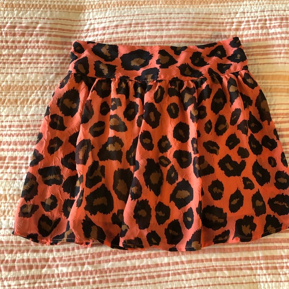 Animal Print Skirt - Picture 1 of 2